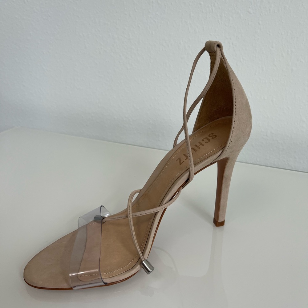 Brand new Schutz beige heel